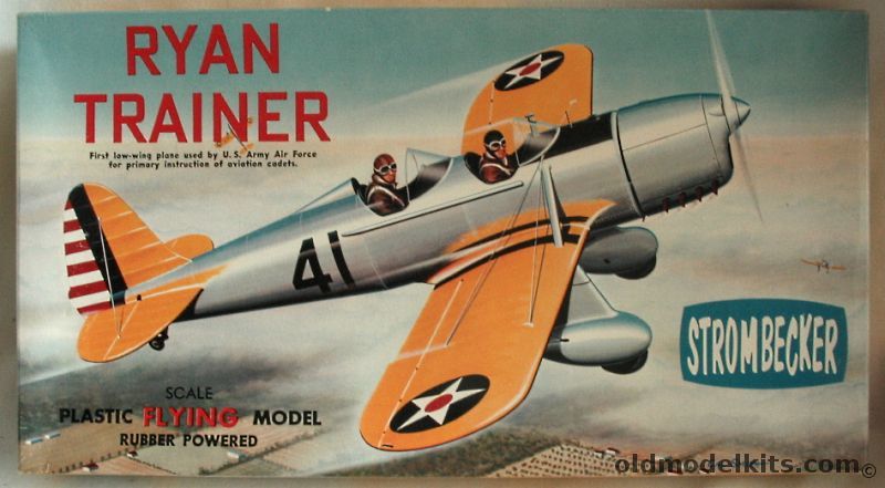 Strombecker 1/28 Ryan PT-19 USAAF Trainer - Flying Model 15 inch Wingspan, FM3-150 plastic model kit